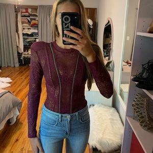 Victoria secret lace body suit